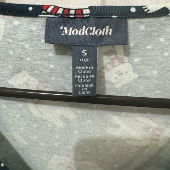 ModCloth Pleased With Ease Babydoll Dress Size Small - Picture 4 of 6